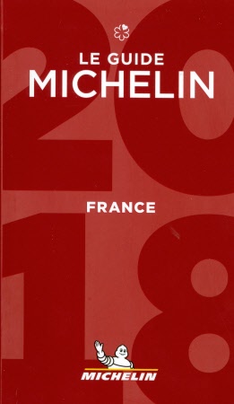 Le guide Michelin France 2018
